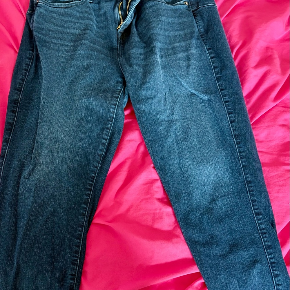 Torrid Dark Blue Ankle Jeans